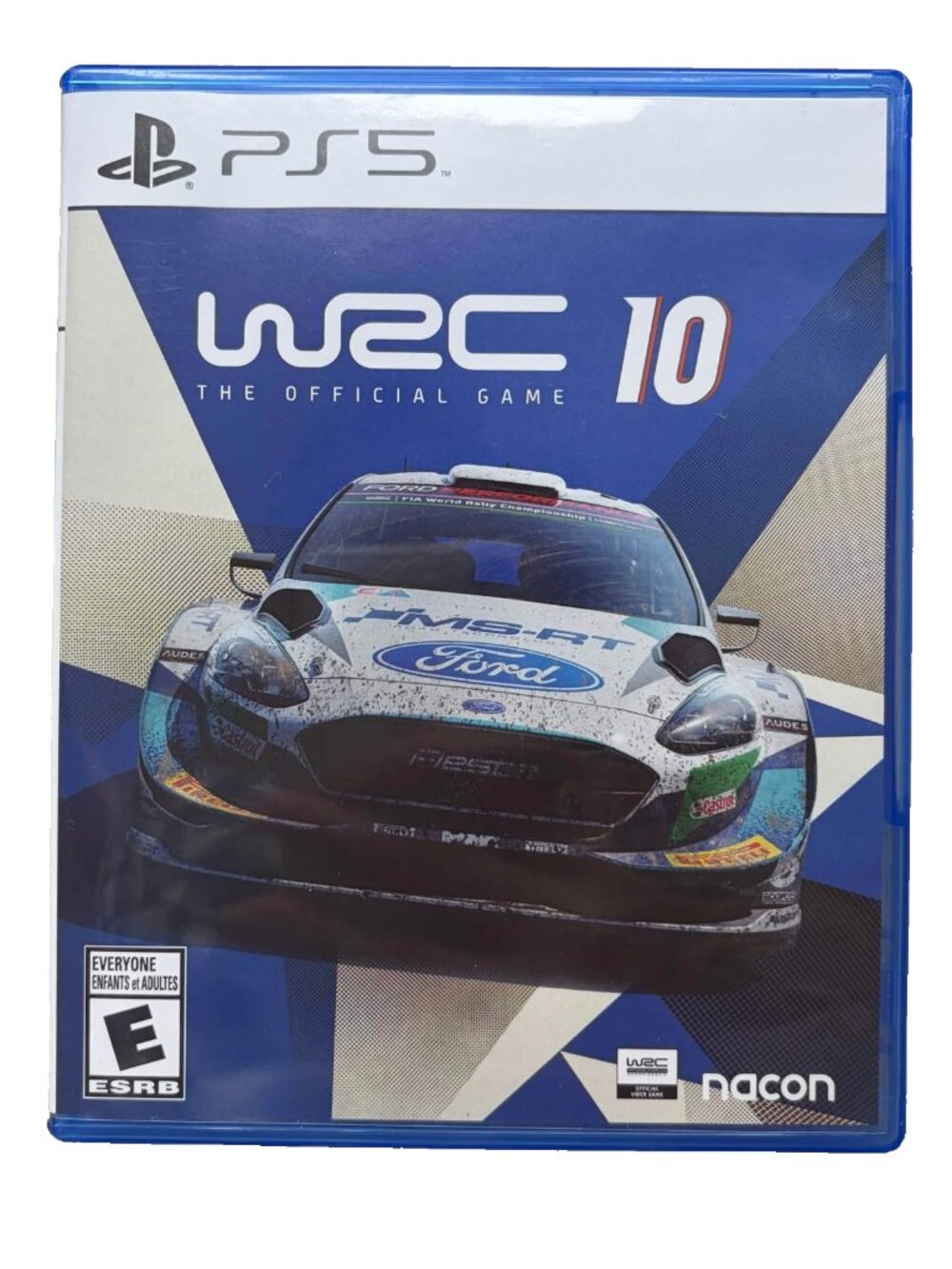 WRC 10 The Official Game PS5 PlayStation 5 Rally Racing Nacon Complete CIB